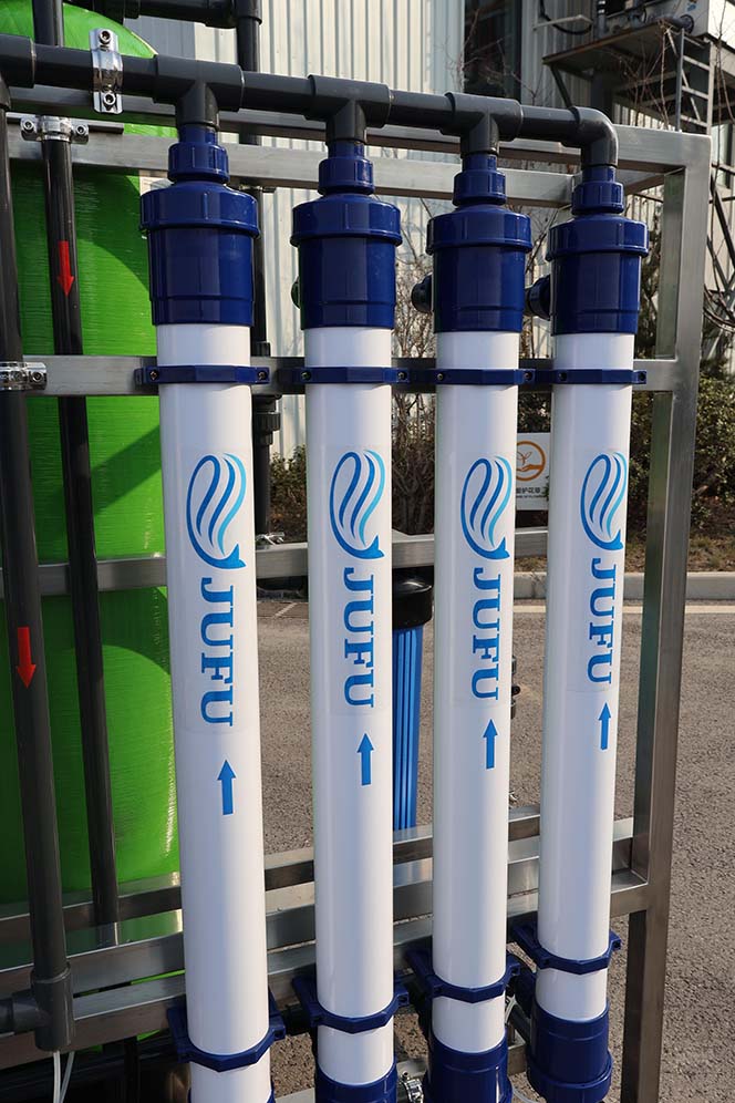 1000LPH PLC Touch Control Ultrafiltration Water Filtration System(images 26)