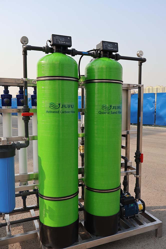 1000LPH PLC Touch Control Ultrafiltration Water Filtration System(images 27)