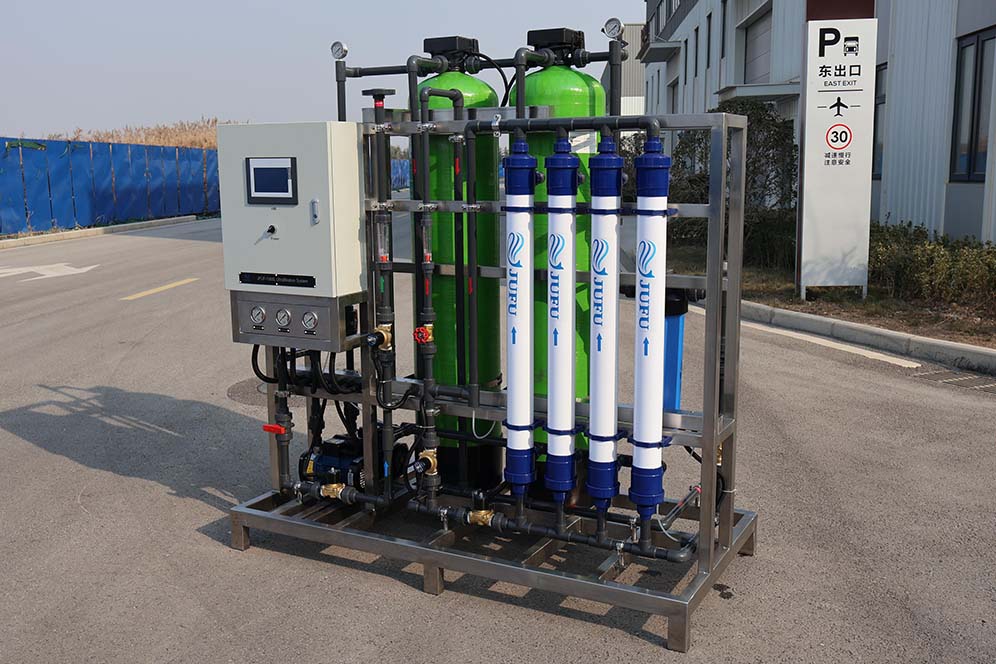 1000LPH PLC Touch Control Ultrafiltration Water Filtration System(images 16)