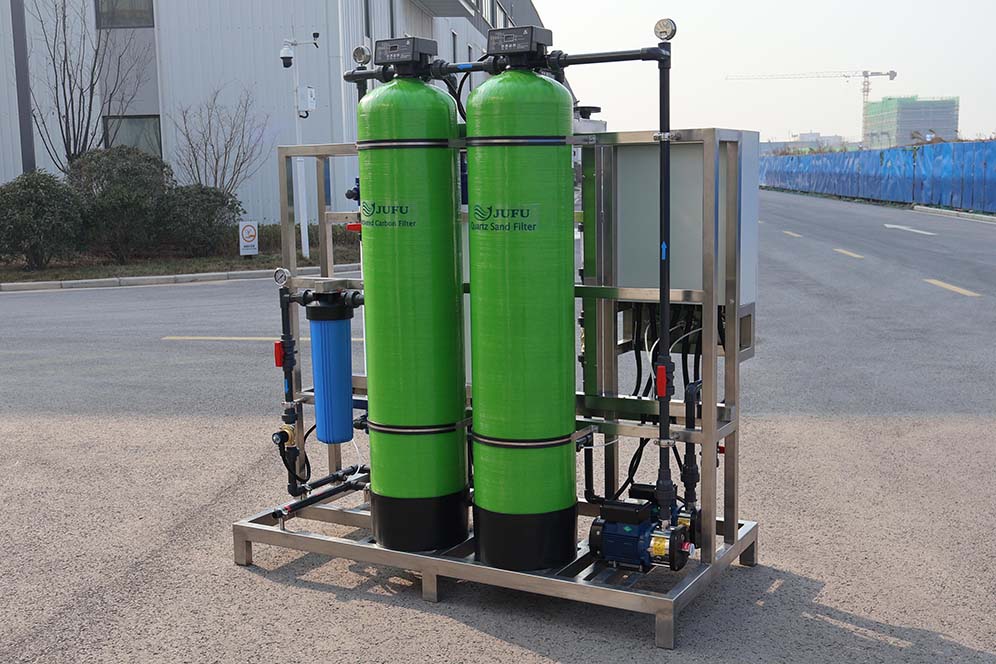 1000LPH PLC Touch Control Ultrafiltration Water Filtration System(images 24)