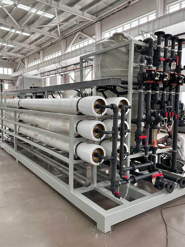 200TPD Large Scale RO Seawater Desalination System(images 26)