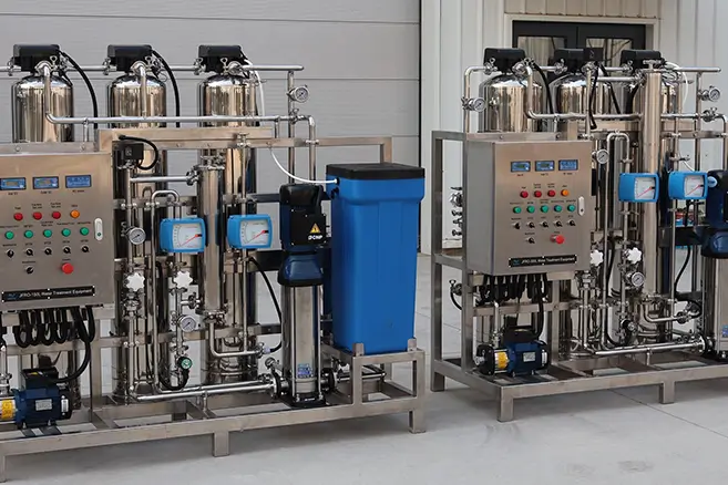 300LPH Stainless Steel Water Purification System for Pharmaceutical Use(images 12)