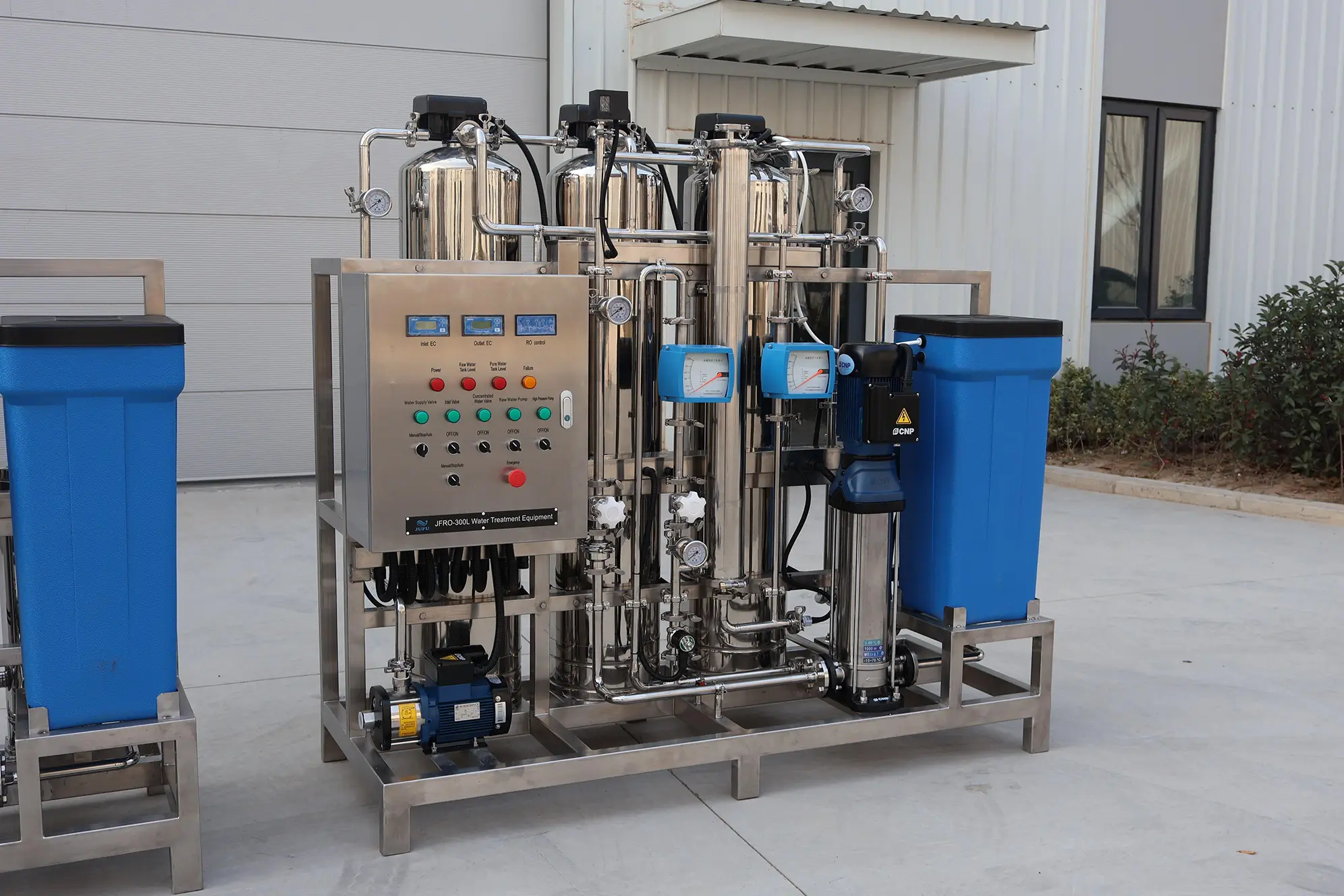 300LPH Stainless Steel Water Purification System for Pharmaceutical Use(images 14)