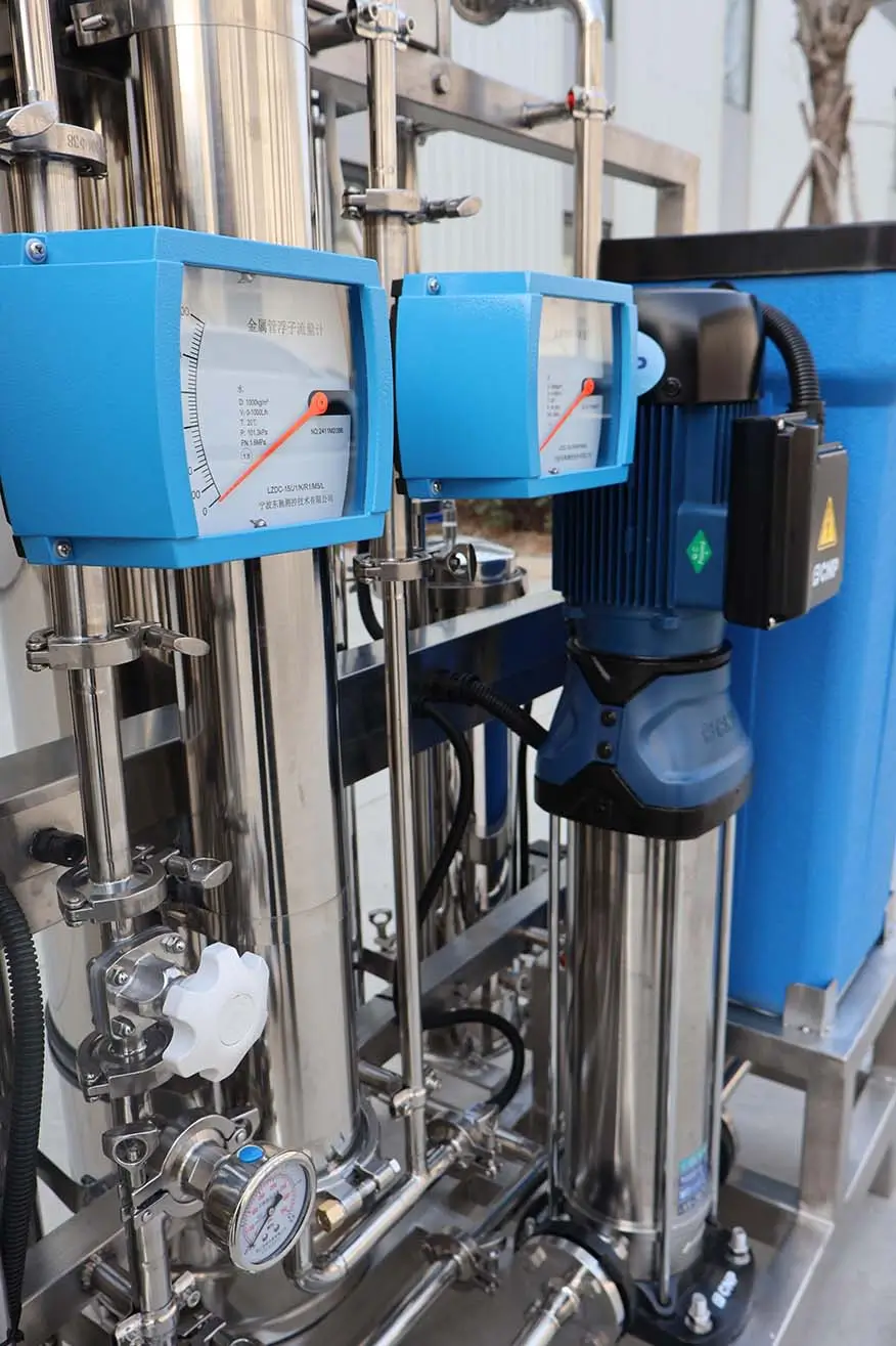 300LPH Stainless Steel Water Purification System for Pharmaceutical Use(images 26)