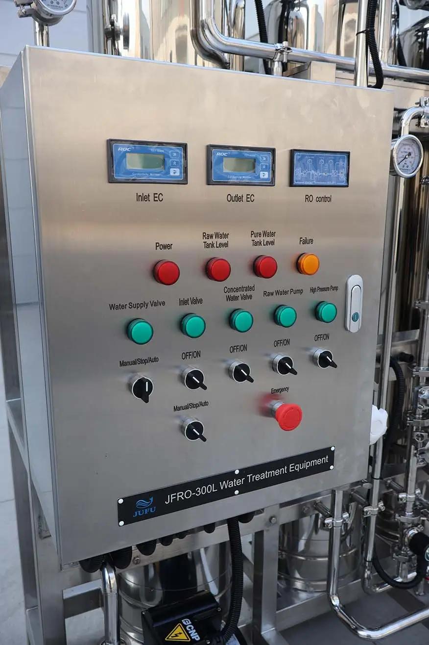 300LPH Stainless Steel Water Purification System for Pharmaceutical Use(images 25)