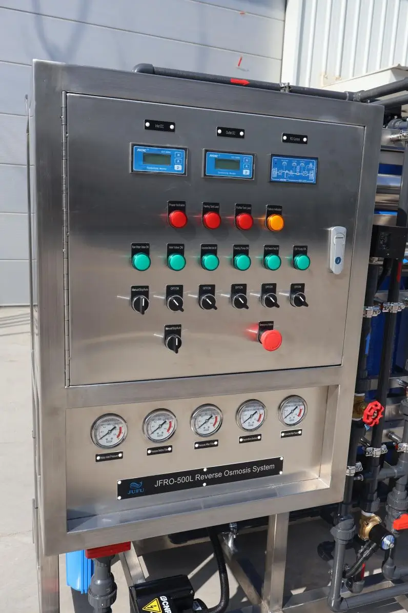 500LPH Reverse Osmosis Water Treatment System(With CIP)(images 25)