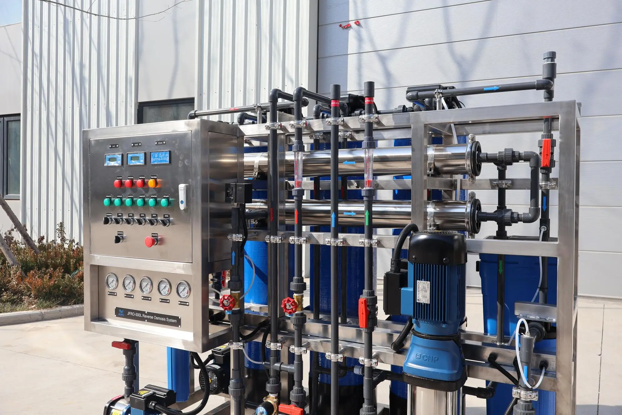 500LPH Reverse Osmosis Water Treatment System（With CIP）（images 24）