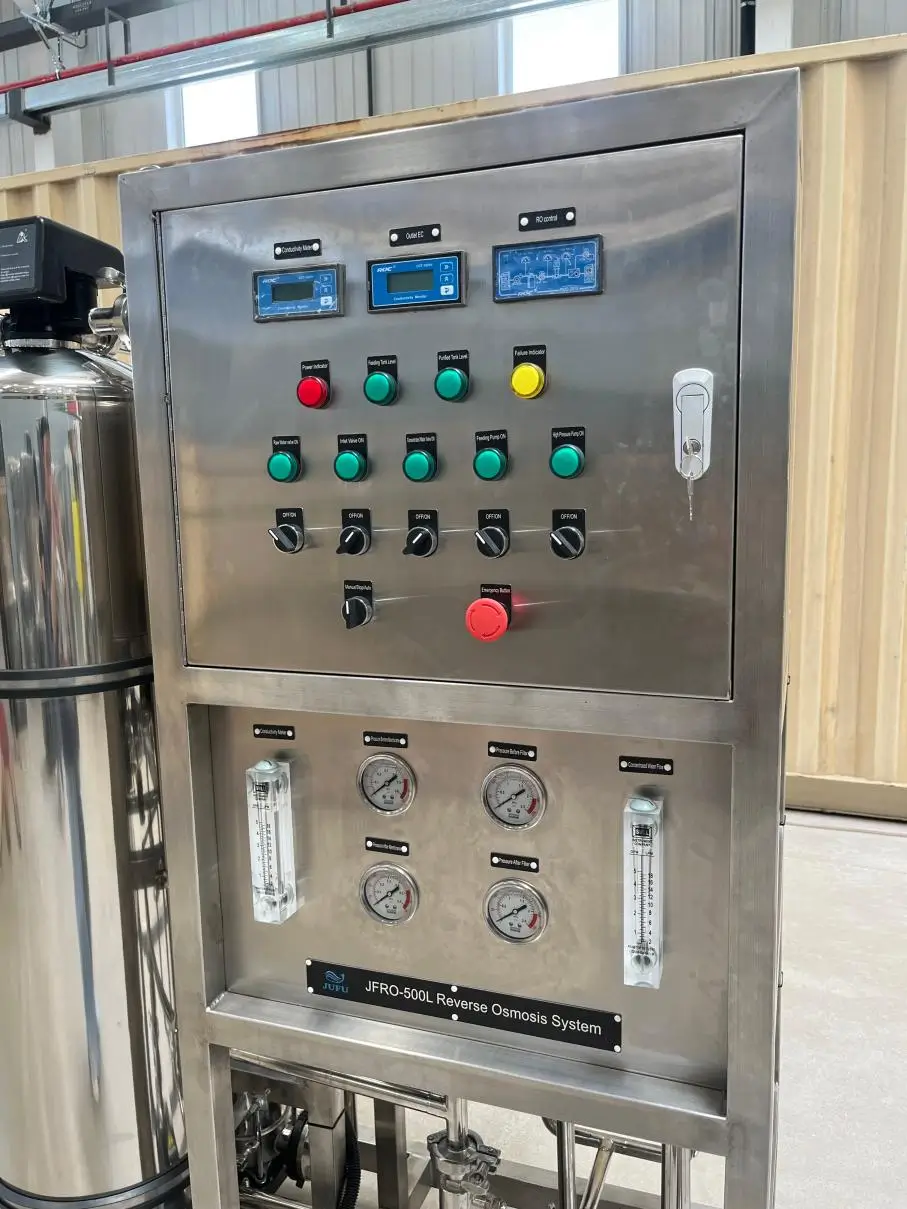500LPH Pure Water Making Reverse Osmosis System(SUS304)(images 25)