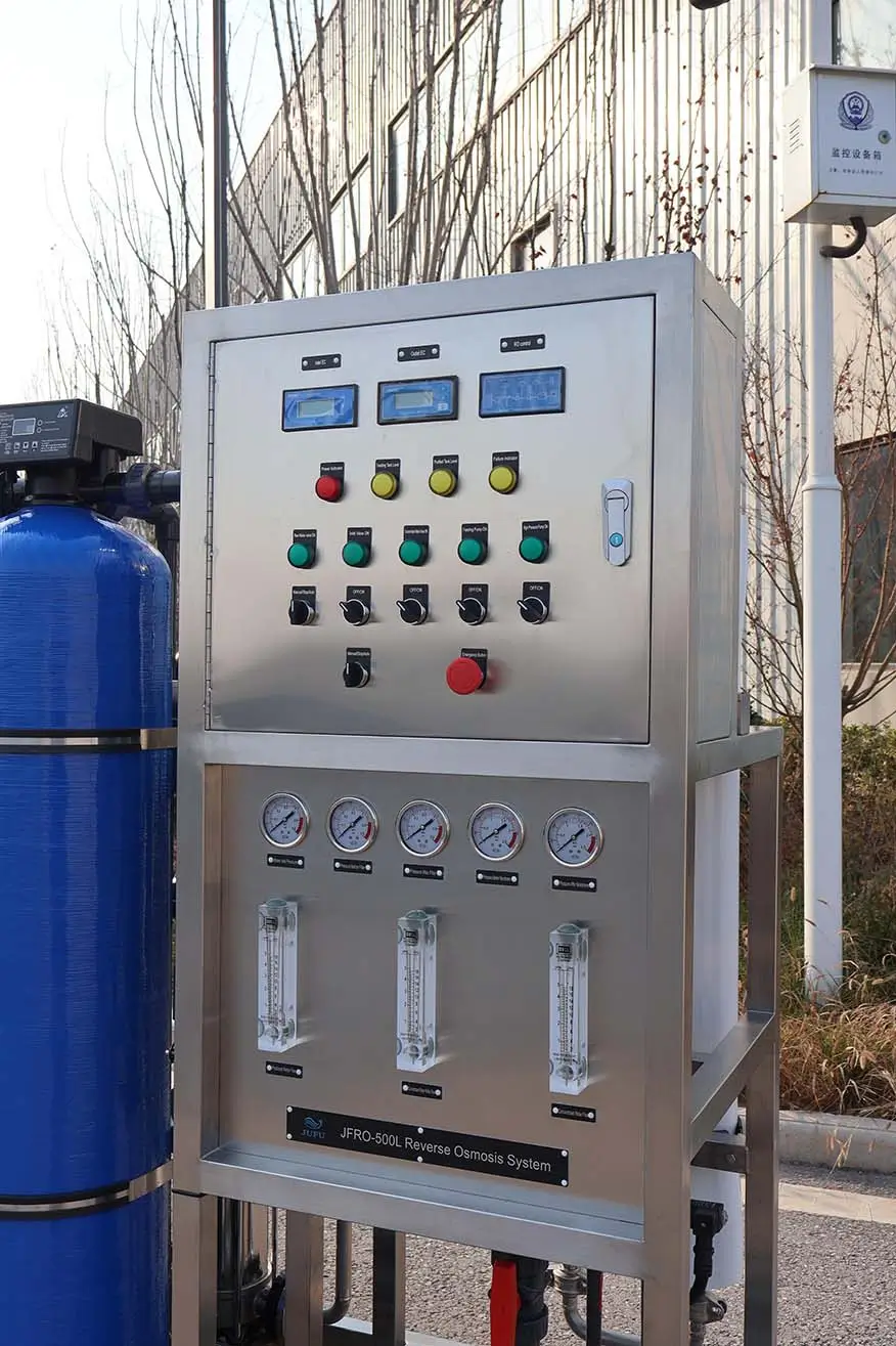 500LPH Commercial RO Plant Drinking Water Treatment System(images 25)