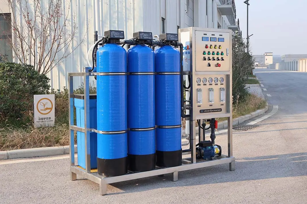 500LPH Commercial RO Plant Drinking Water Treatment System(images 24)