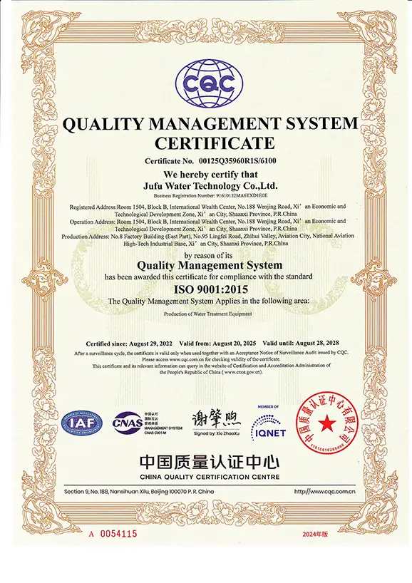 ISO Certificate