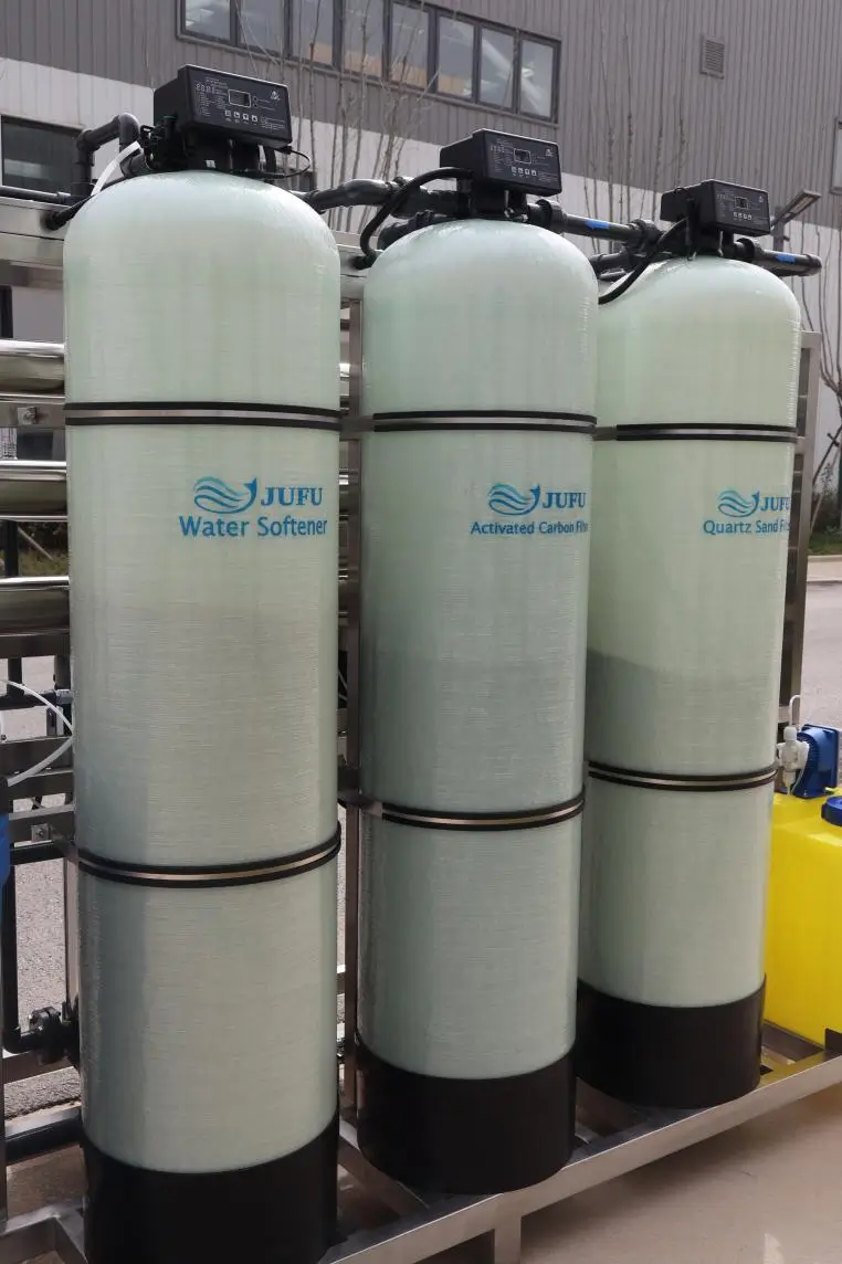 500LPH Double Stage Reverse Osmosis Water Filter Plant(images 26)