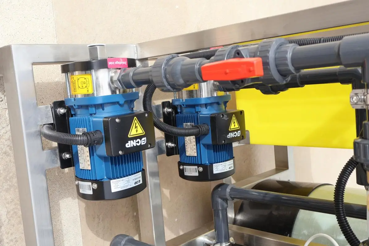 500LPH Double Stage Reverse Osmosis Water Filter Plant(images 27)