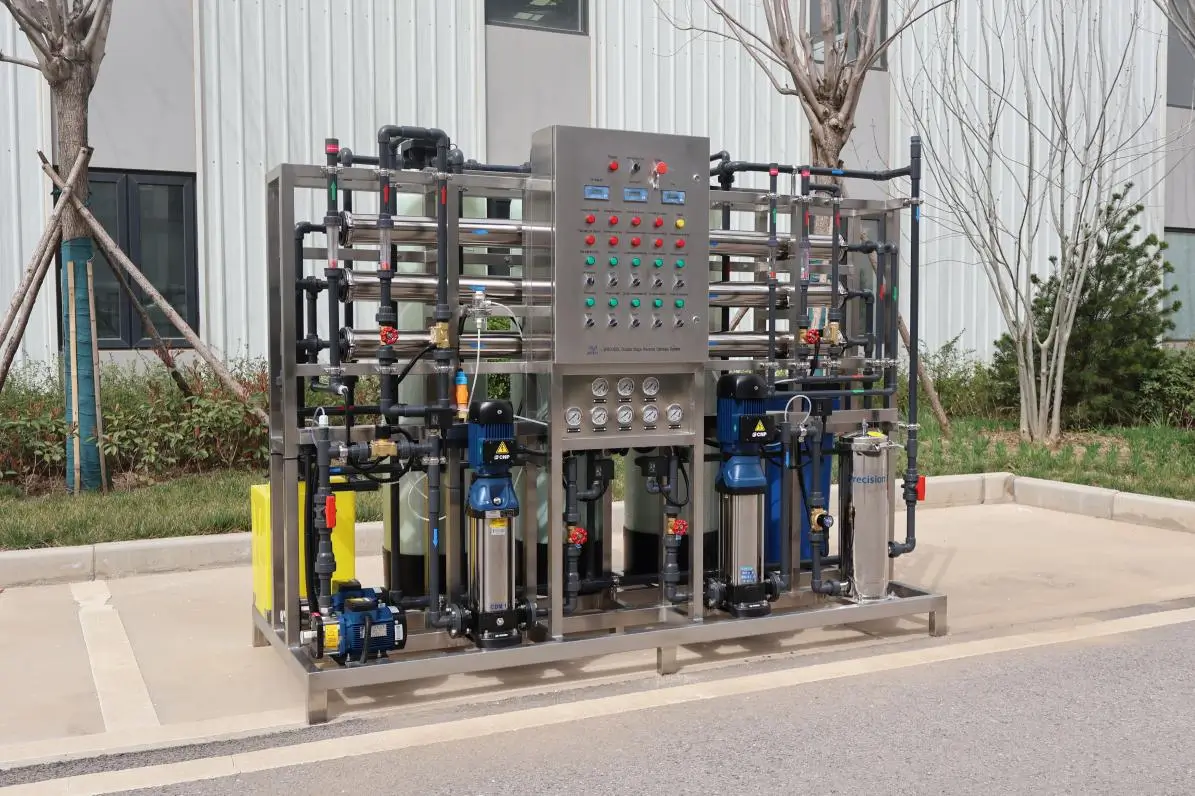 500LPH Double Stage Reverse Osmosis Water Filter Plant(images 16)