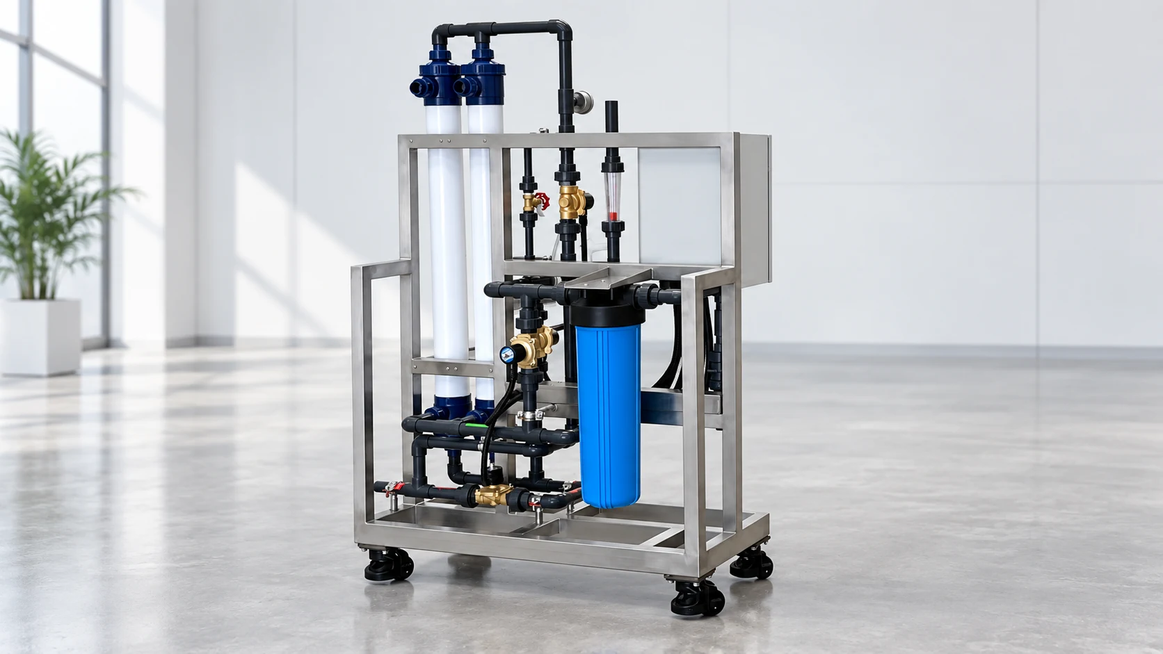 1000LPH Ultrafiltration Water Treatment Plant(images 16)