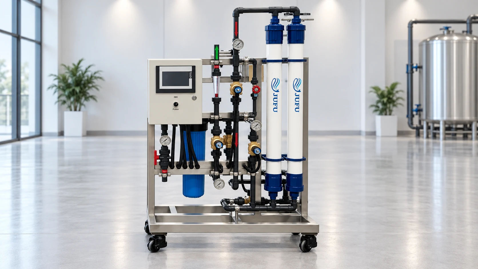 1000LPH Ultrafiltration Water Treatment Plant(images 12)