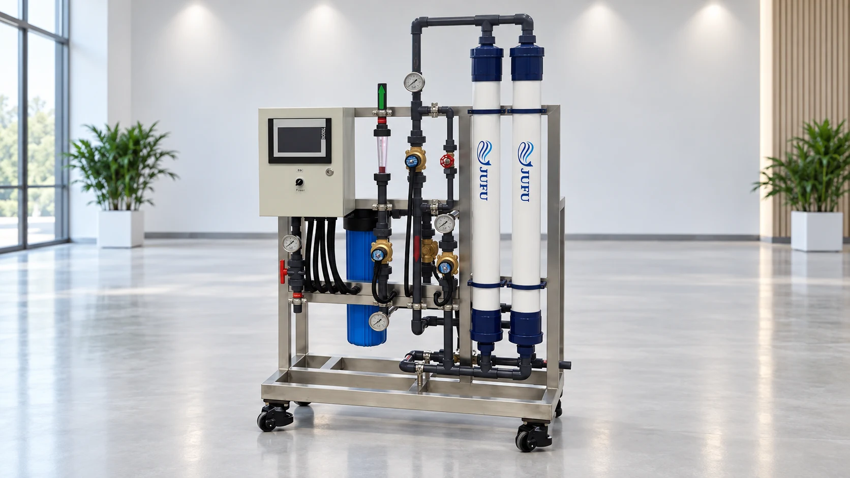1000LPH Ultrafiltration Water Treatment Plant(images 14)