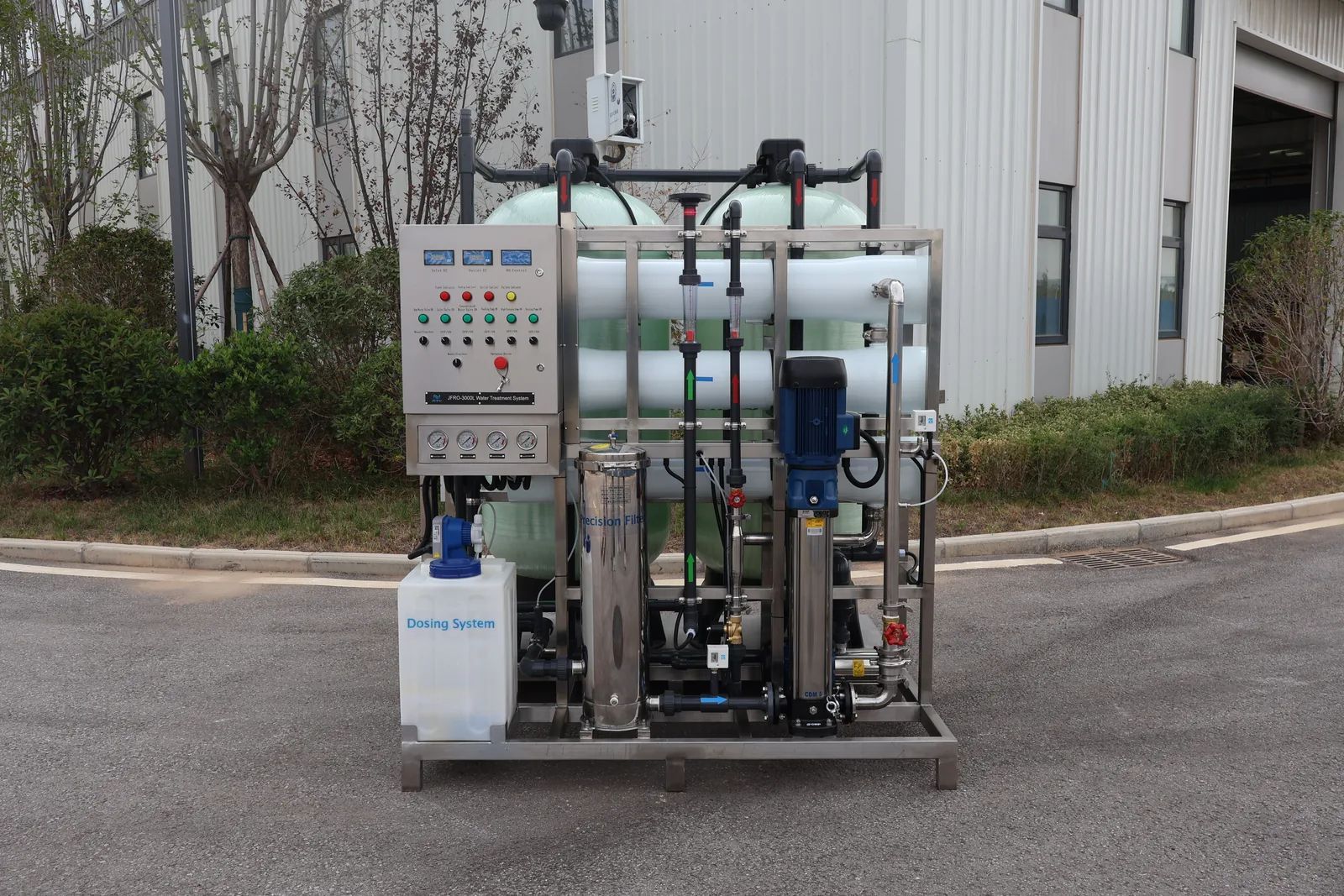 3000LPH JUFU Reverse Osmosis Water Purification Plant(images 14)