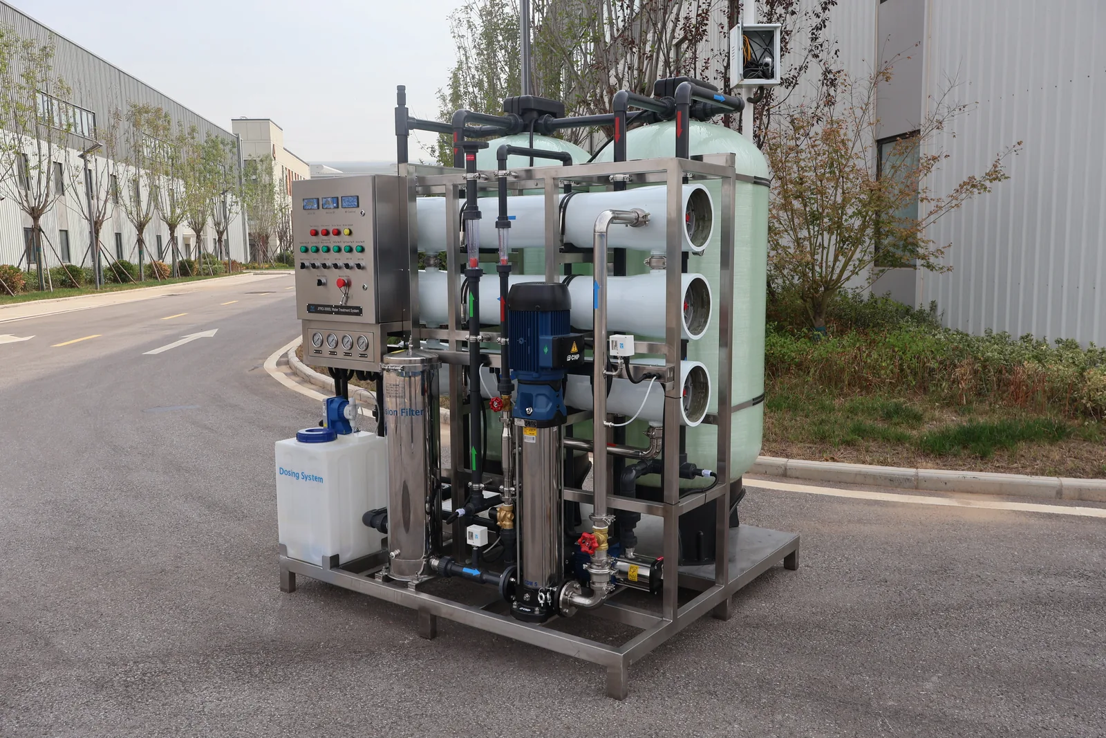 3000LPH JUFU Reverse Osmosis Water Purification Plant(images 16)