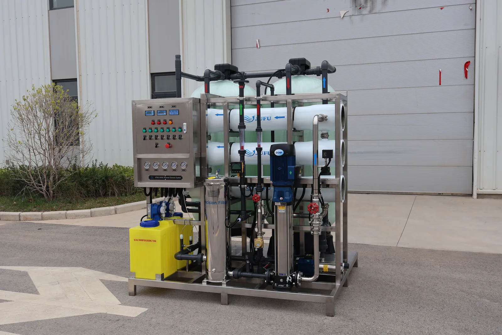3000LPH JUFU Reverse Osmosis Water Purification Plant(images 24)