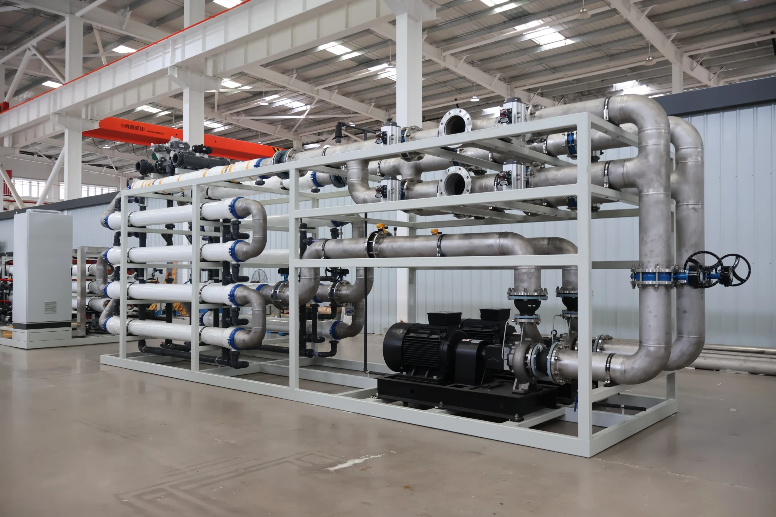 18TPH Tubular Membrane Bioreactor System for Landfill Leachate Treatment(images 19)