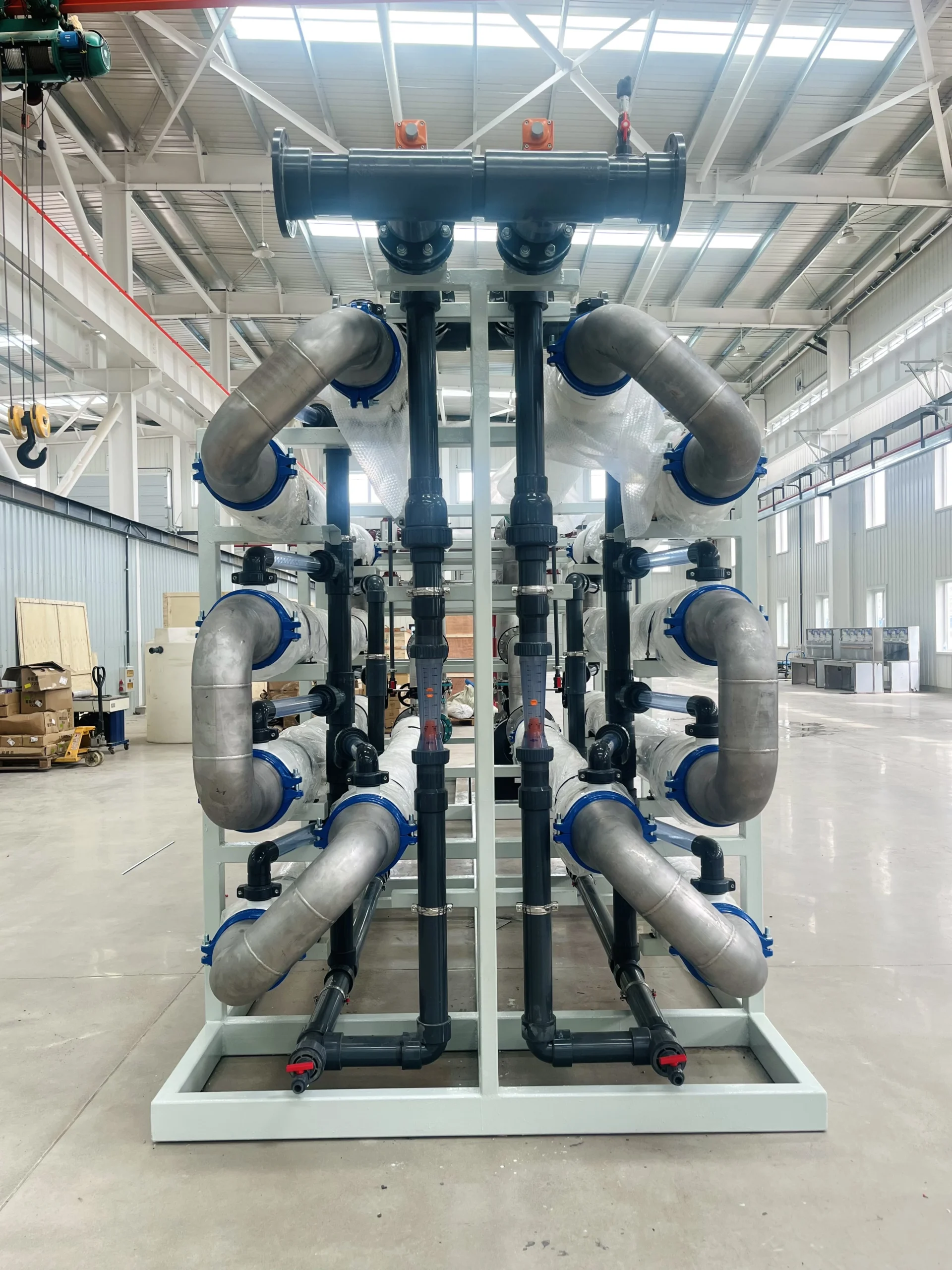 18TPH Tubular Membrane Bioreactor System for Landfill Leachate Treatment(images 28)