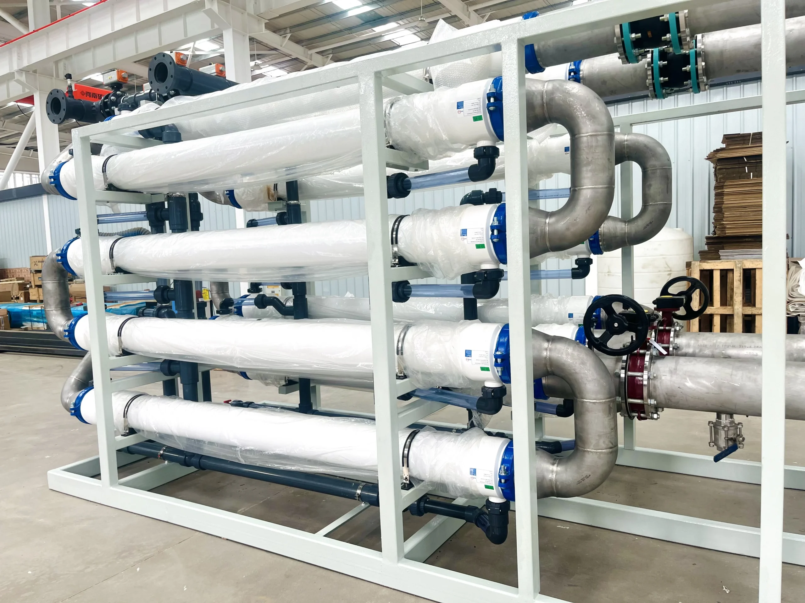 18TPH Tubular Membrane Bioreactor System for Landfill Leachate Treatment(images 30)